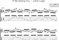 【交替拨弦】顶尖难度曲子 - Julian Lage 的 I'll Be Seeing You 节选